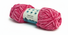 Velvet 6PLY Yarn by Woollen House - Medium pink 1612 Velvet 6PLY Yarn by Woollen House - Medium pink 1612