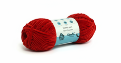 Velvet 6PLY Yarn by Woollen House - Red 1614 Velvet 6PLY Yarn by Woollen House - Red 1614