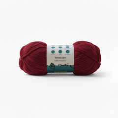Velvet 6PLY Yarn by Woollen House - Wine Color 1617 Velvet 6PLY Yarn by Woollen House - Wine Color 1617