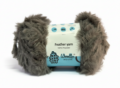 Feather 10PLY Yarn by Woollen House - Dark Grey 4201 Feather 10PLY Yarn by Woollen House - Dark Grey 4201