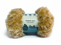 Feather 10PLY Yarn by Woollen House - White Golden 4208 Feather 10PLY Yarn by Woollen House - White Golden 4208