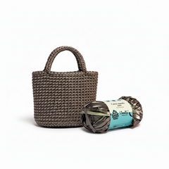 Metalic T-Shirt Yarn 6PLY by WoollenHouse - Dark Grey 5212 Metalic T-Shirt Yarn 6PLY by WoollenHouse - Dark Grey 5212