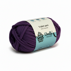 T-Shirt Yarn 10PLY by WoollenHouse - Mauve Purle 5504 T-Shirt Yarn 10PLY by WoollenHouse - Mauve Purle 5504