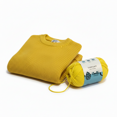 T-Shirt Yarn 10PLY by WoollenHouse  - Yellow 5505 T-Shirt Yarn 10PLY by WoollenHouse  - Yellow 5505