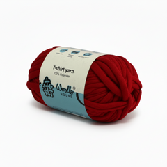 T-Shirt Yarn 10PLY by WoollenHouse  - Red 5507 T-Shirt Yarn 10PLY by WoollenHouse  - Red 5507