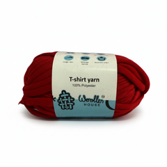 T-Shirt Yarn 10PLY by WoollenHouse  - Dark Red 5508 T-Shirt Yarn 10PLY by WoollenHouse  - Dark Red 5508