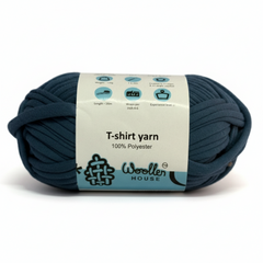 T-Shirt Yarn 10PLY by WoollenHouse  - Grey Blue 5514 T-Shirt Yarn 10PLY by WoollenHouse  - Grey Blue 5514