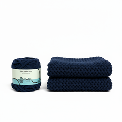 Baby Blanket Yarn by Woollen House - Navy Blue 6006 Baby Blanket Yarn by Woollen House - Navy Blue 6006