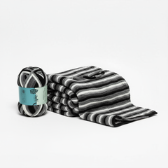 Baby Blanket Yarn by Woollen House -  Whitegrey & Black 6013 Baby Blanket Yarn by Woollen House -  Whitegrey & Black 6013