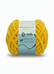 Baby Blanket Yarn by Woollen House -  Yellow 6019 Baby Blanket Yarn by Woollen House -  Yellow 6019