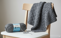 8 PLY Acrylic Yarn by Woollen House - LIght Grey 7002 8 PLY Acrylic Yarn by Woollen House - LIght Grey 7002