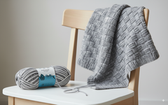 8 PLY Acrylic Yarn by Woollen House - Grey & White 7004 8 PLY Acrylic Yarn by Woollen House - Grey & White 7004