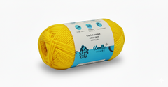 Crochet Combed 4PLY Yarn by Woollen House - Yellow 7202 Crochet Combed 4PLY Yarn by Woollen House - Yellow 7202