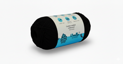Crochet Combed 4PLY Yarn by Woollen House - Black 7203 Crochet Combed 4PLY Yarn by Woollen House - Black 7203