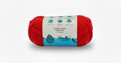 Crochet Combed 4PLY Yarn by Woollen House - Red 7206 Crochet Combed 4PLY Yarn by Woollen House - Red 7206