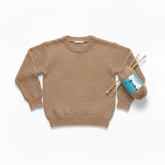 Milk Cotton Yarn 5PLY by Wollen House - Light Brown 4511 Milk Cotton Yarn 5PLY by Wollen House - Light Brown 4511