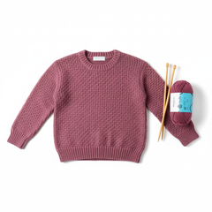 Milk Cotton Yarn 5PLY by Wollen House - Grape 4524 Milk Cotton Yarn 5PLY by Wollen House - Grape 4524