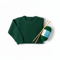 Milk Cotton Yarn 5PLY by Wollen House - Forest Green 4502 Milk Cotton Yarn 5PLY by Wollen House - Forest Green 4502