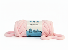Chunky 12 ply Yarn by Woollen House - Baby Pink 3804 Chunky 12 ply Yarn by Woollen House - Baby Pink 3804