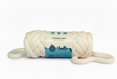 Chunky 12 ply Yarn by Woollen House -  Off White 3812 Chunky 12 ply Yarn by Woollen House -  Off White 3812