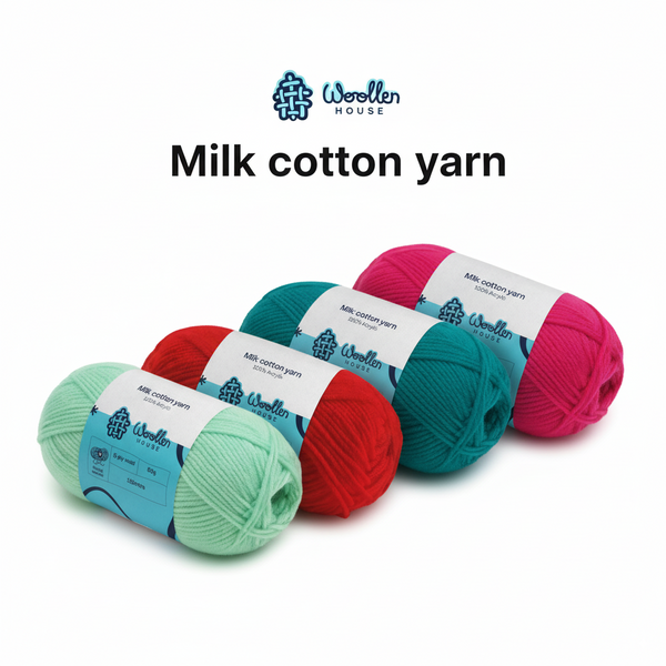 MILK COTTON YARN