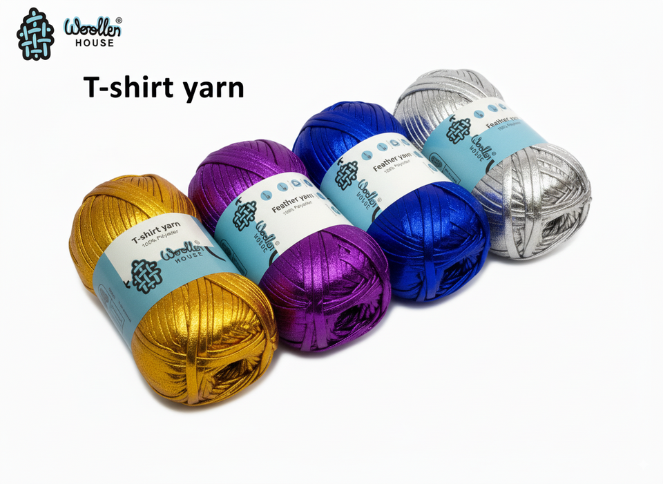 Metalic T-Shirt Yarn