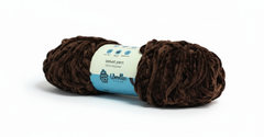 Velvet 6PLY Yarn by Woollen House - Dark Brown 1601