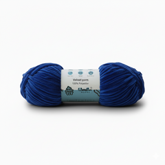 Velvet 6PLY Yarn by Woollen House - Cobalt Blue 1606
