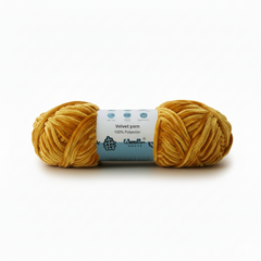 Velvet 6PLY Yarn by Woollen House - Golden 1609