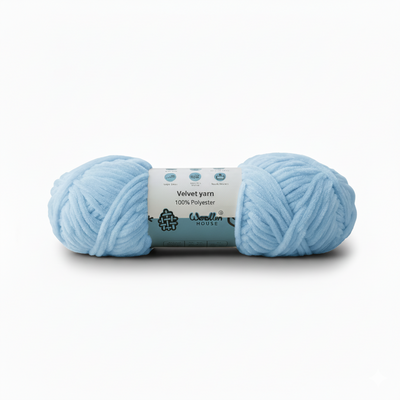 Velvet 6 Ply - Sky Blue 1610 | Woollen House