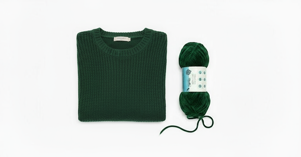 Velvet 6PLY Yarn by Woollen House - Forest Green 1618