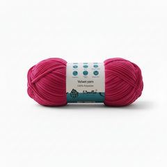 Velvet 6PLY Yarn by Woollen House - Rani Pink 1619