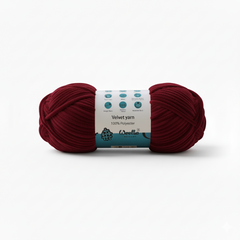 Velvet 6PLY Yarn by Woollen House - Maroon 1620