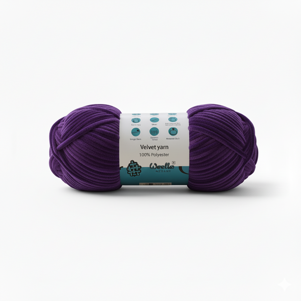 Velvet 6PLY Yarn by Woollen House - Voilet 1621