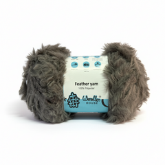 Feather 10PLY Yarn by Woollen House - Dark Grey 4201