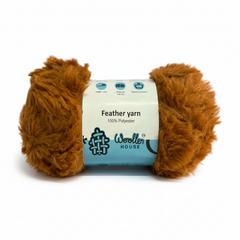 Feather 10PLY Yarn by Woollen House - Brown 4204