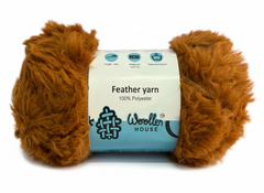 Feather 10PLY Yarn by Woollen House - Brown 4204