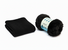 Feather 10PLY Yarn by Woollen House - Black 4211