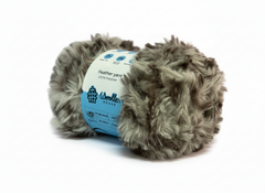 Feather 10PLY Yarn by Woollen House - DarkGrey & White 4213