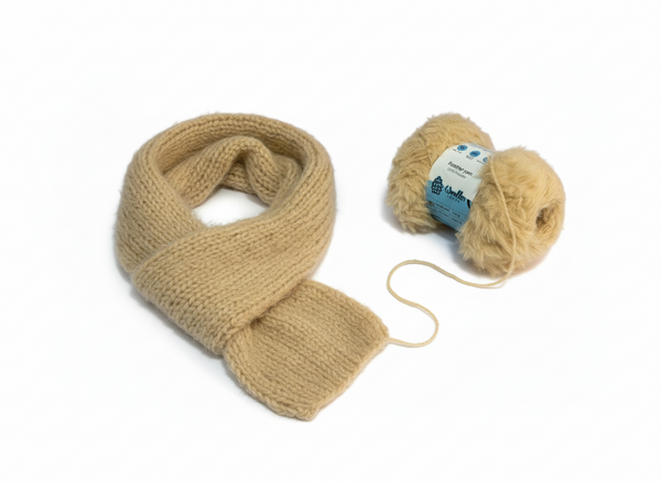 Feather 10PLY Yarn by Woollen House - Beige 4214