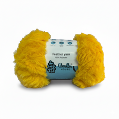 Feather 10PLY Yarn y WoollenHouse - Mango Yellow 4215