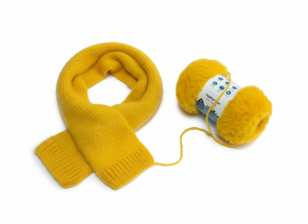 Feather 10PLY Yarn y WoollenHouse - Mango Yellow 4215