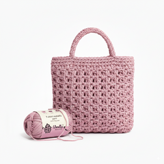 Metalic T-Shirt Yarn 6PLY by WoollenHouse - Levender 5214