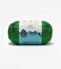 Woollen House T-Shirt Metalic Yarn - Forest green 5219