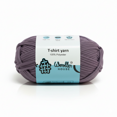 T-Shirt Yarn 10PLY by WoollenHouse  - Cyber Grape 5501