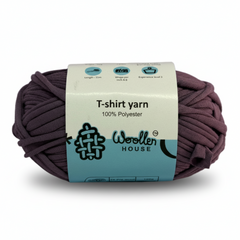 T-Shirt Yarn 10PLY by WoollenHouse  - Cyber Grape 5501