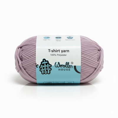 T-Shirt Yarn 10 Ply - Pearl Violet 5503 | Woollen House