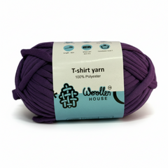 T-Shirt Yarn 10PLY by WoollenHouse - Mauve Purle 5504