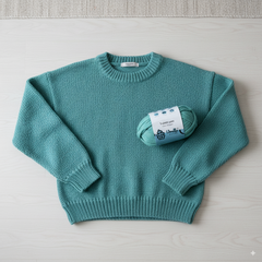 T-Shirt Yarn 10PLY by WoollenHouse  - Turquoise Blue 5506