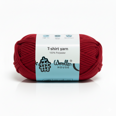 T-Shirt Yarn 10PLY by WoollenHouse  - Red 5507